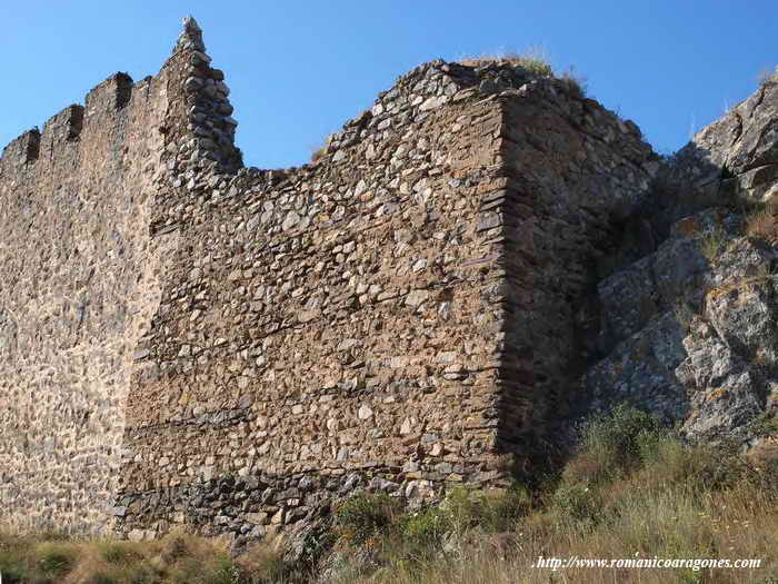 TORREÓN DEL ÁNGULO OCCIDENTAL. VISTA NOROESTE